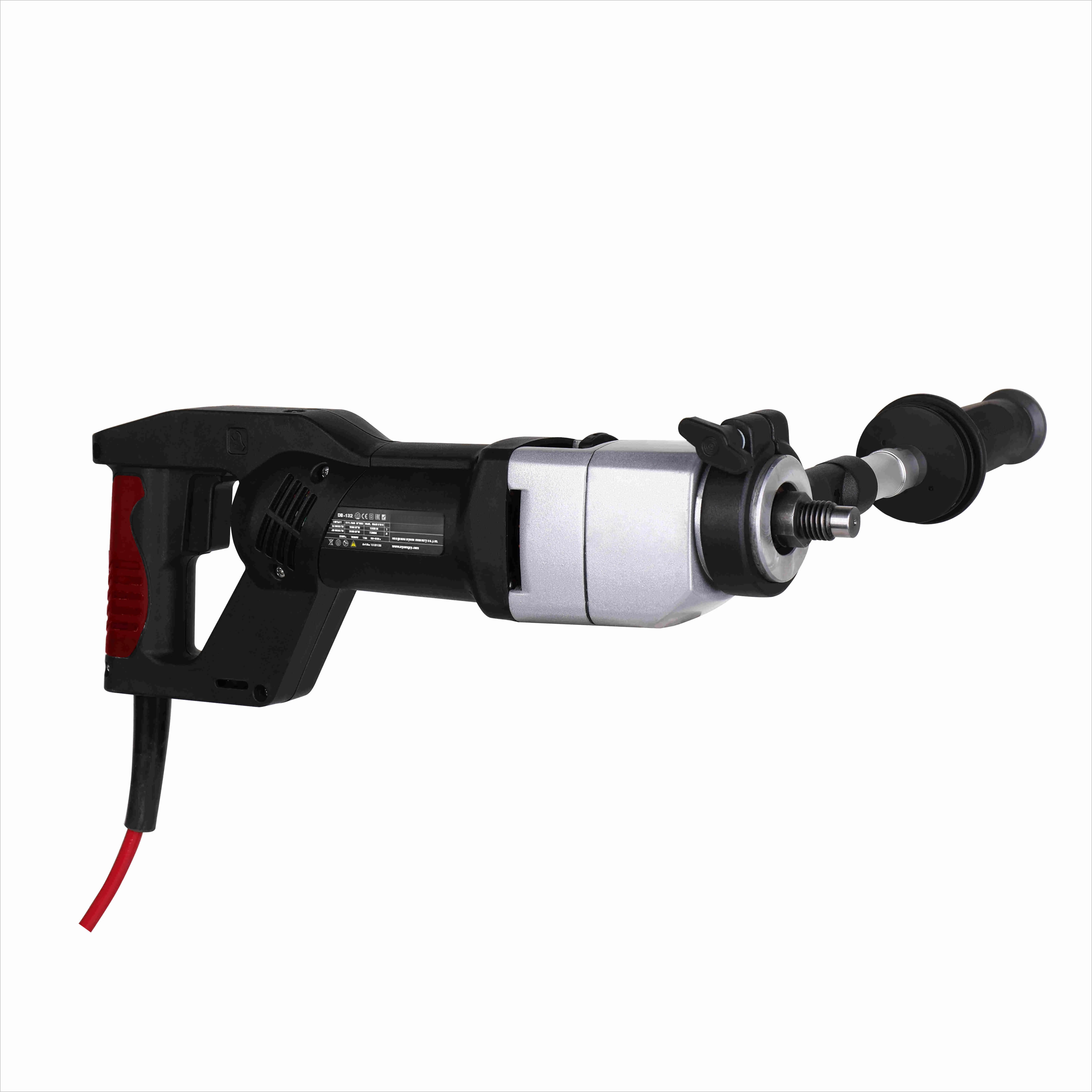 DB-132 1500W Professional 2-Speed Handheld Diamond Core Drill with Soft Impact for Dry Concrete Drilling