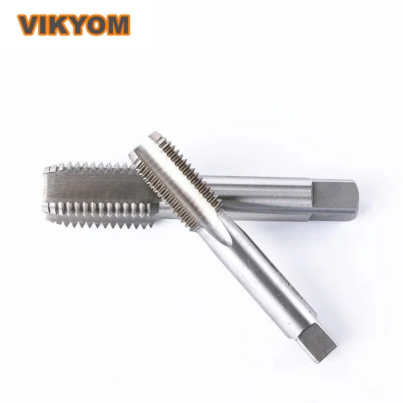 3 Pcs HSS Metric Threading Taps M17/M18x0.5/0.75/1.0/1.25/1.5/1.75/2.0/2.5 Fine Polished Chip Removal Shank Body Stable Non-slip