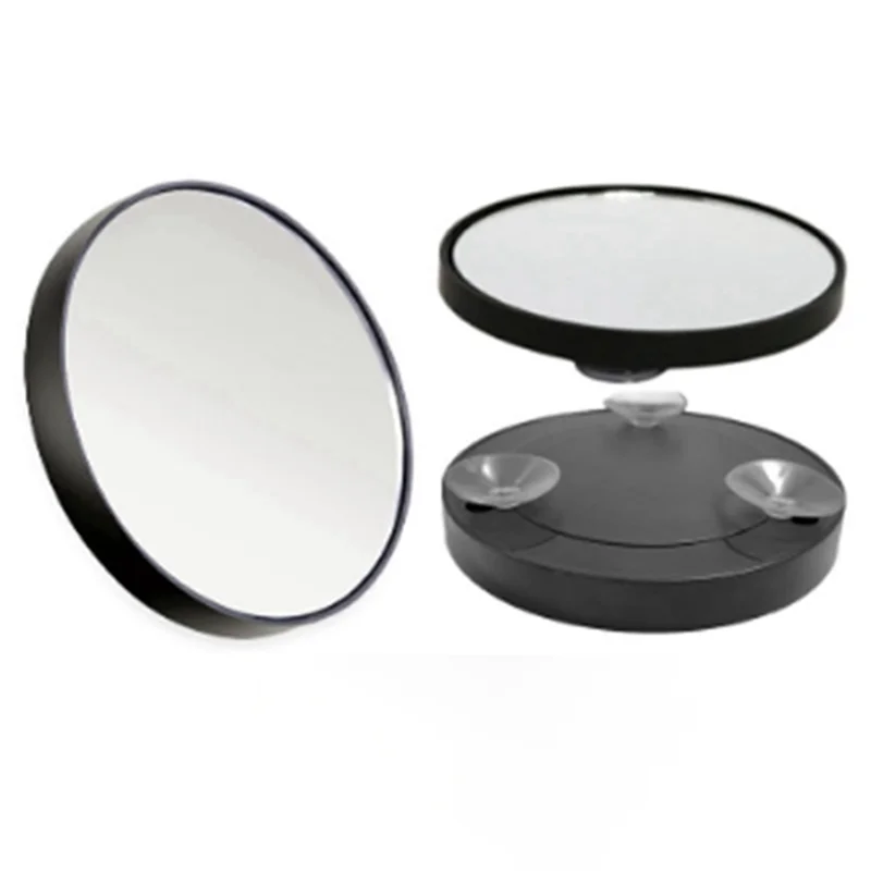 F-F Anti-Fog Magnifying Makeup Mirror 20X Handheld Magnifying Makeup Mirror With Handle ,White