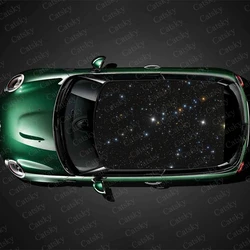 vast starry sky Car sticker decal roof sunroof decorative sticker vinyl film itache universal SUV car sticker decal
