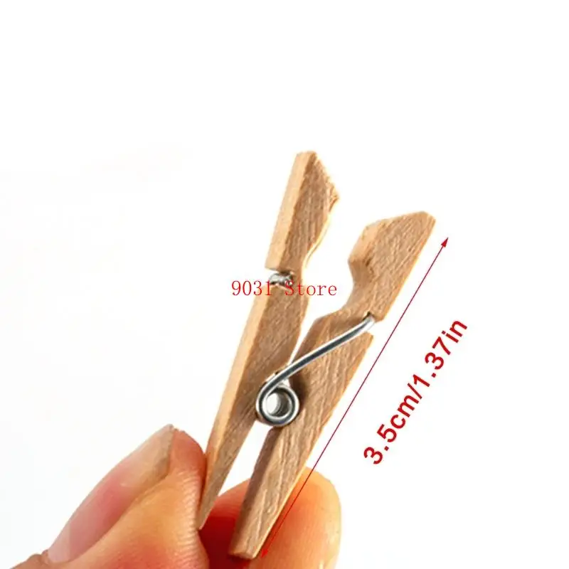 Photo Clip with 1.5Yard Twine For Hanging Picture Rabbit Photo Peg