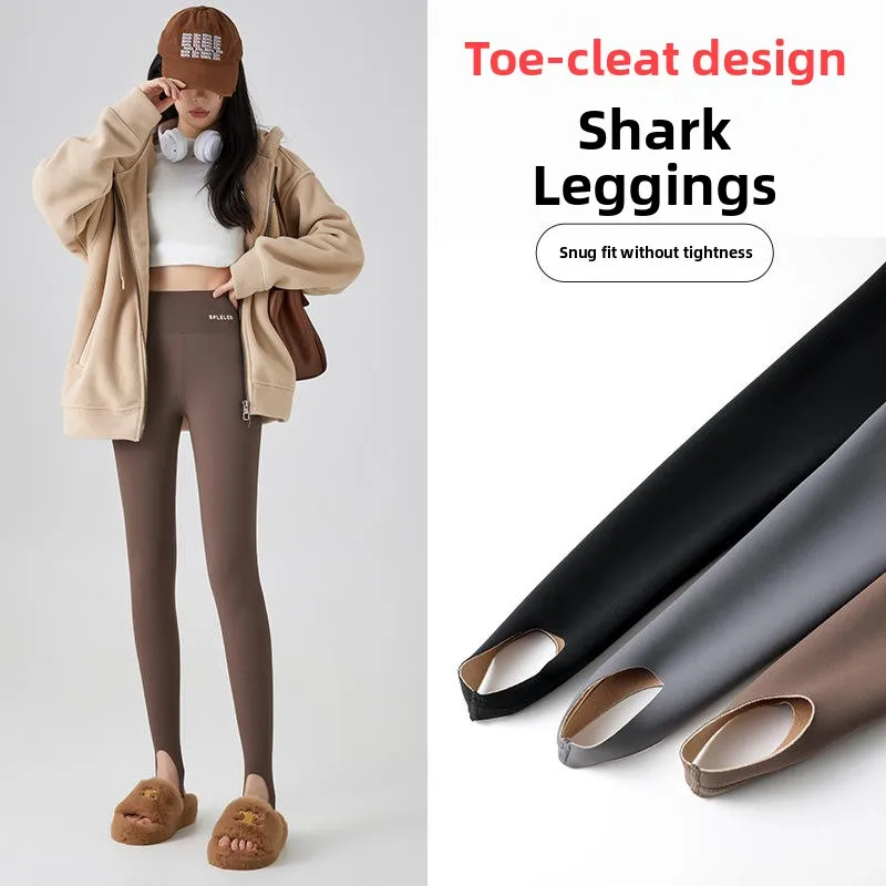 

High Waist Thiened Fce Yoga Pants Women's Autumn Winter Warm Boting Tummy Control Butt Lifting New ark Pants