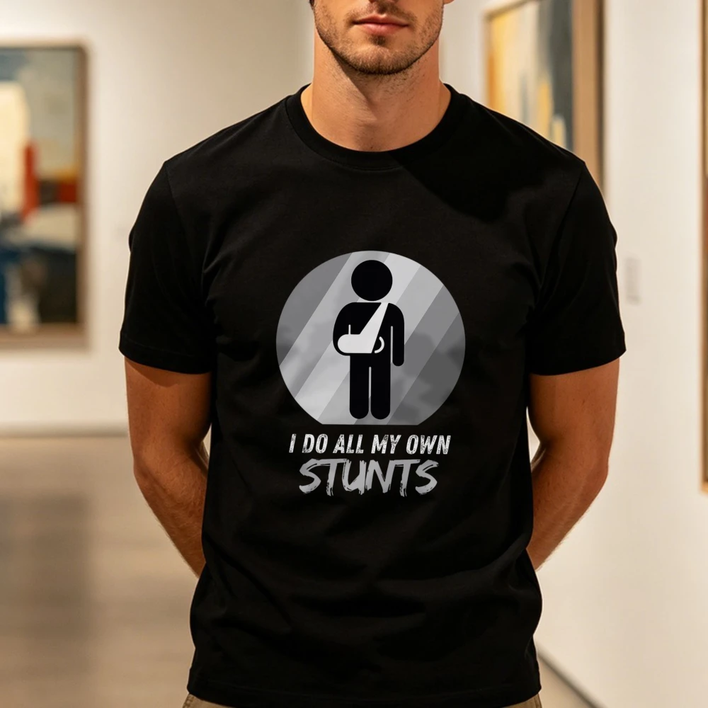 Broken Arm Shirt Funny Injury Tee Unisex Get Well Gift Broken Hand Humor T-Shirt Broken Wrist Shirt Cotton Tee