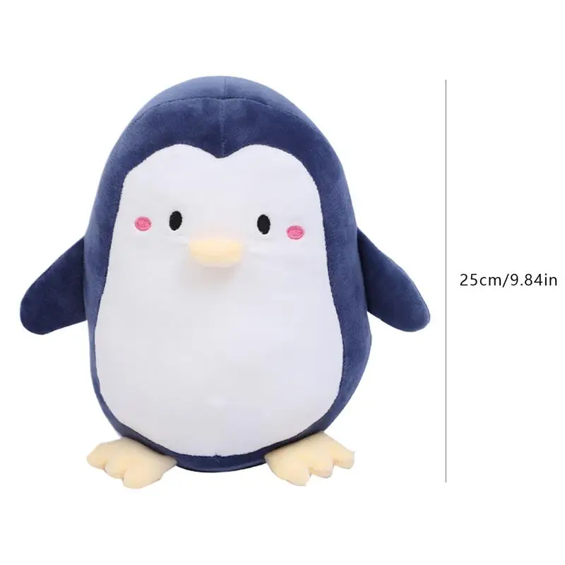 Pinguim de pelúcia animais de pelúcia dos desenhos animados pinguim boneca 9.8 Polegada animal macio pinguim brinquedos de pelúcia crianças brinquedo de pelúcia travesseiros para crianças adultos