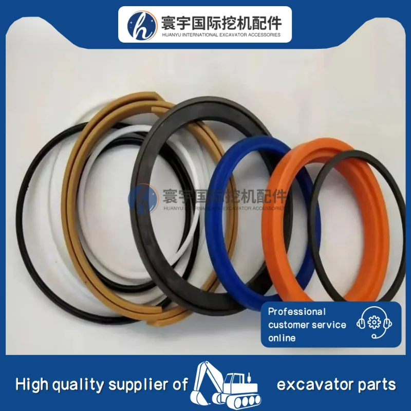 

Wheel Loader Hydraulic Cylinder Oil Seal O-ring Kit L90B Cylinder Seal Kit VOE11990026 VOE11990028 VOE11990050 Machinery Parts