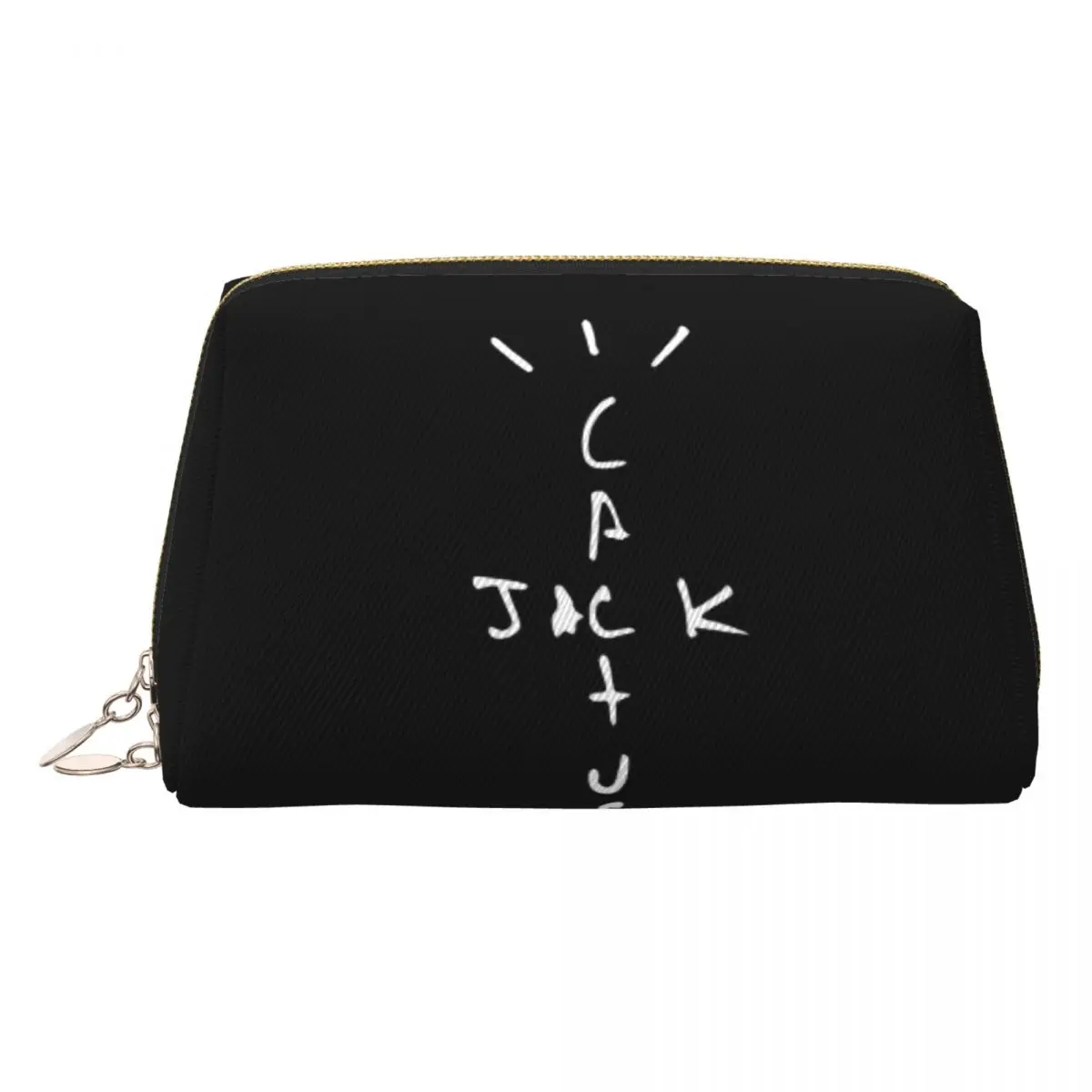 Best Logos Jack Cactus Women Cosmetic Bags Travel Makeup Organizer Pouch Toiletry Storage Dopp Kit Case