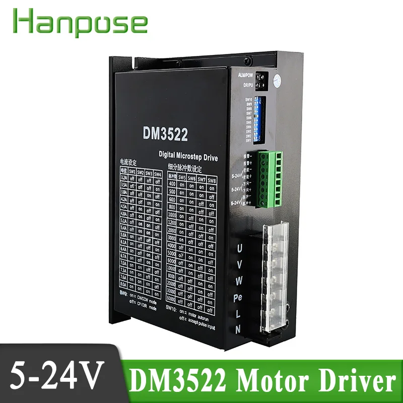 DM3522   driver VDC stepper motor servo Closed loop for NEMA34 CNC hybrid servo motor  for CNC milling machine