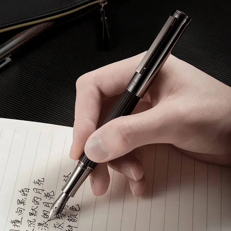 

Новая винтажная перьевая ручка Hongdian с мягким наконечником EF F M 0.38 0.5 0.7 мм, из натурального дерева, для студентов, изысканная, для бизнеса, офиса, для взрослых, для каллиграфии