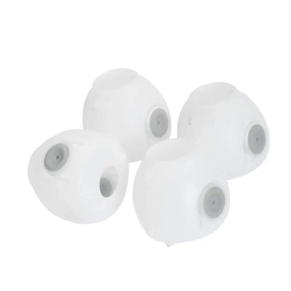 

4 Pack Baby Safety Door Knob Covers for Round Knobs with Double Button Design