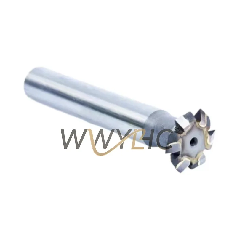 Suitable for Carbide T-shaped V-groove Double Angle Milling Cutter 16 20 25/2 3 4 5 6/60 Degree 90 Degree