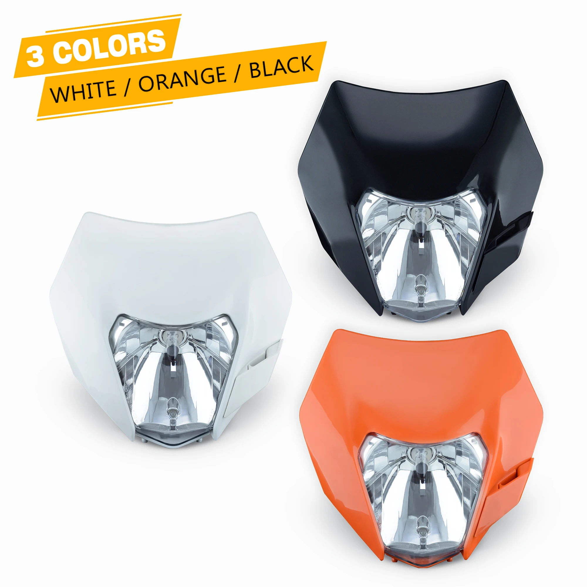Motorcycle Headlight Headlamp Head Lamp Light For KTM 2014-16 EXC EXCF SX SXF XC XCF XCW XCFW 125 150 250 300 350 450 530