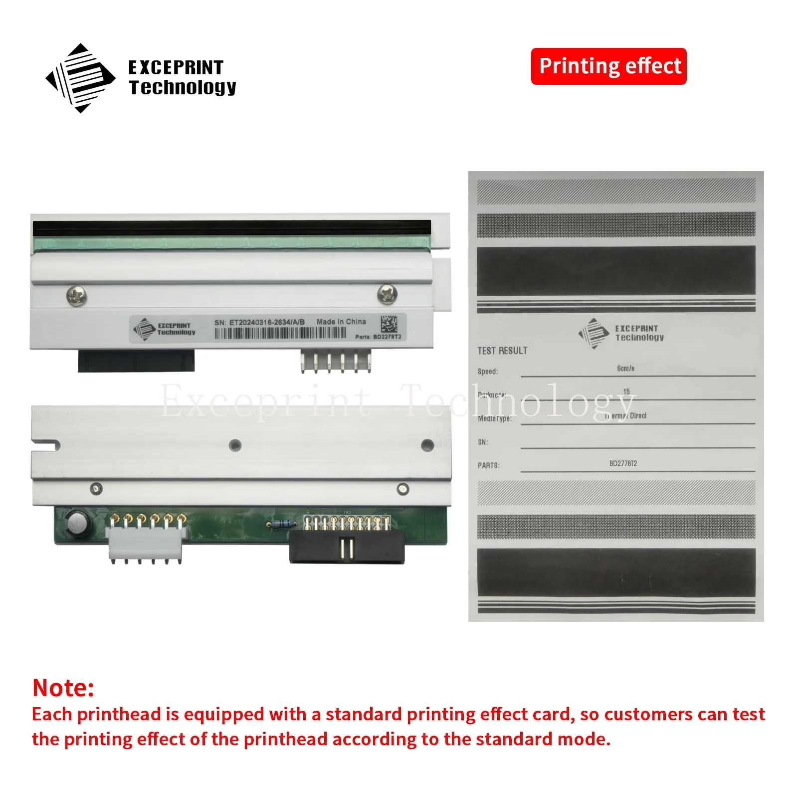 New Printhead Print Head For DATAMAX Smartchip Mark II I-4212E Printer 203dpi PHD20-2278-01