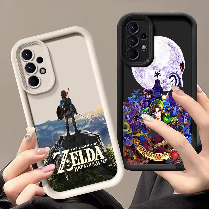 The Legends of Zeldas Majora's Mask Case For Samsung Galaxy A55 A54 A35 A53 A52 A34 A12 A14 A15 A16 A21S A25 A32 A33 Phone Cover