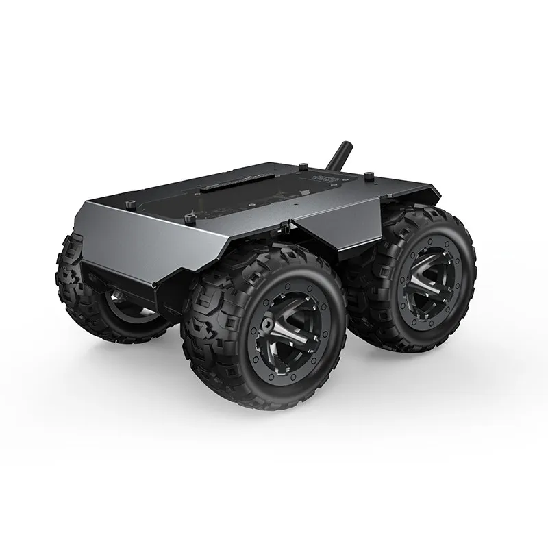 4WD Four-Wheel Expandable High-Speed Off-Road Smart Car WAVE ROVER Metal Mobile Robot with Chassis Trolley ESP32 Slave Computer