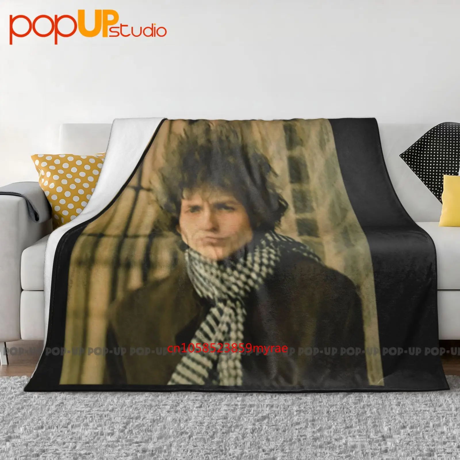 Bob Dylan Rubio en Rubio Rock N Roll Band Manta ultrasuave Edredón Funda de sofá de invierno Fundas de cama