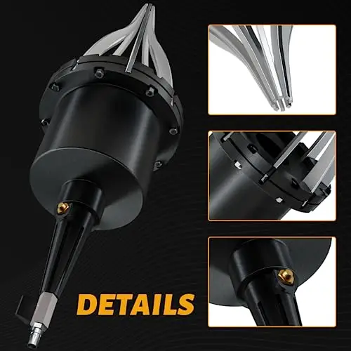 

Air-Powered Universal CV Boot Expander Tool For 20–120mm Axles, No Disassembly Required, Quick-Connect Fitting