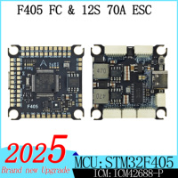 JIJIE F405 F4 FC FPV Drone Flight controller Stack 3-12S 70A BULEjay 4in1 Brushless ESC For RC Racing Freestyle Drone Rro Player