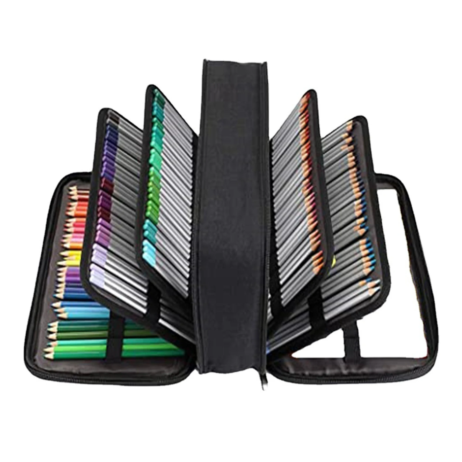 300 slot Color Pencil Case Holder Organizer con cerniera custodia per matite colorate di grandi dimensioni per pennarello per forniture artistiche per ragazze dei ragazzi