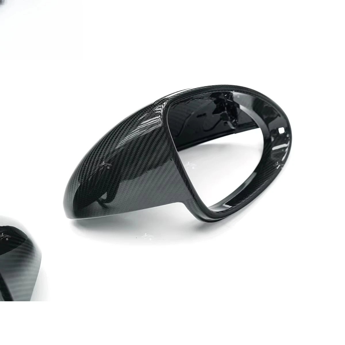 For New Left Side Mirror 9Y0 9YA Carbon Fiber Rearview Mirror Cover Housing Paste Style 2018-UP Case