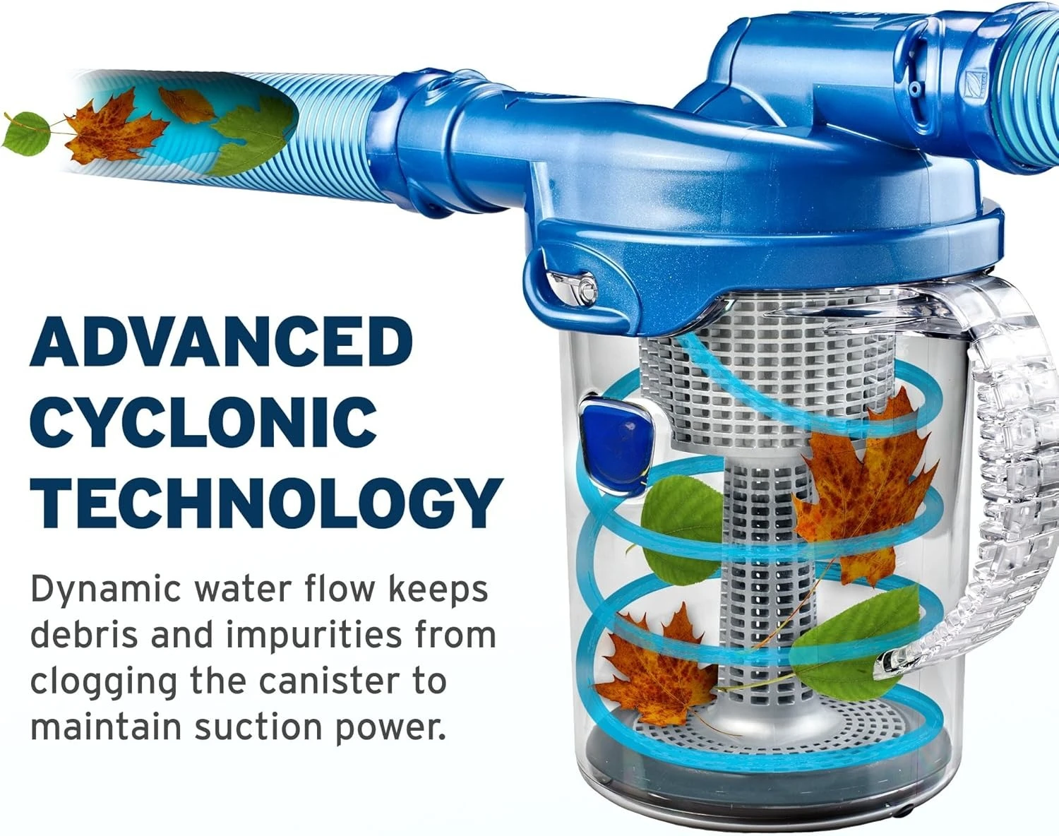 علبة صائد أوراق تنظيف حوض السباحة الأوتوماتيكية