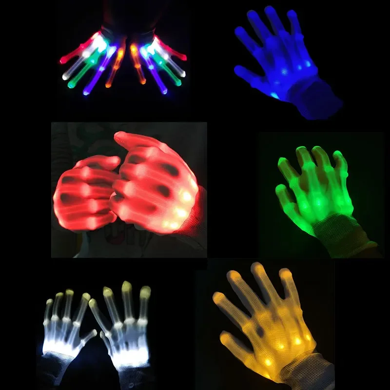 LED Night Light Party Halloween Party Role Playing Stage Performance Props Glasses Ball Series Gift Toy Set Accessories