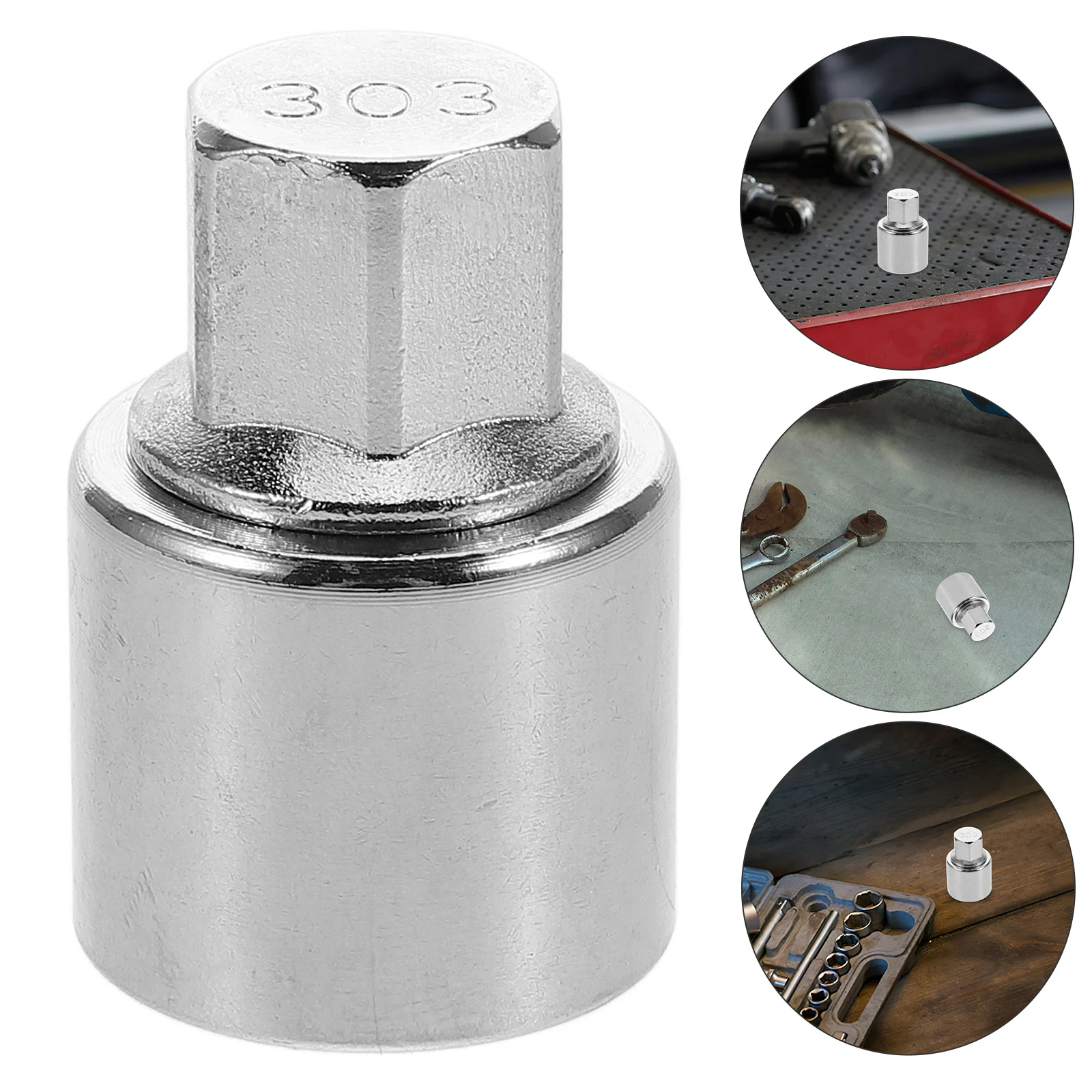 

AntiTheft Screw Tool Locking Wheel Nut Removal Lug Remover Sockets Car Security Rim Lock Cracker Wheel Hub Socket Sturdy