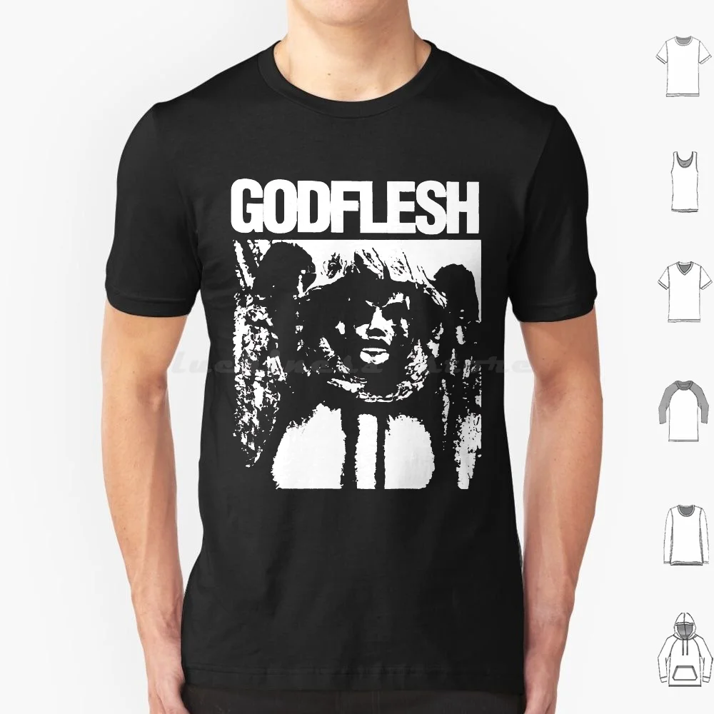 Godflesh T Shirt 6xl Cotton Cool Tee Burzum Godflesh Black Metal Band Death Metal Band Emperor Kreator Napalm Death Gorgoroth