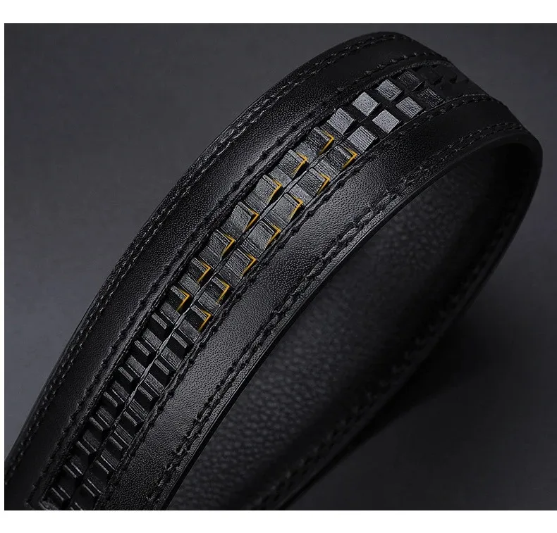 Personalisierter Herren-Gürtel mit automatischer Schnalle, große Größe 105–140 150 160 170 cm, personalisierter Bund, perfektes Geschenk zum Vatertag – Detail 9