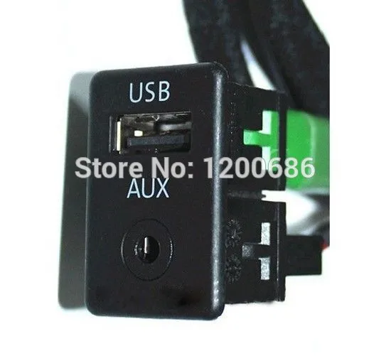 USB AUX Switch  For VW Passat B6 Volkswagen Passat B7