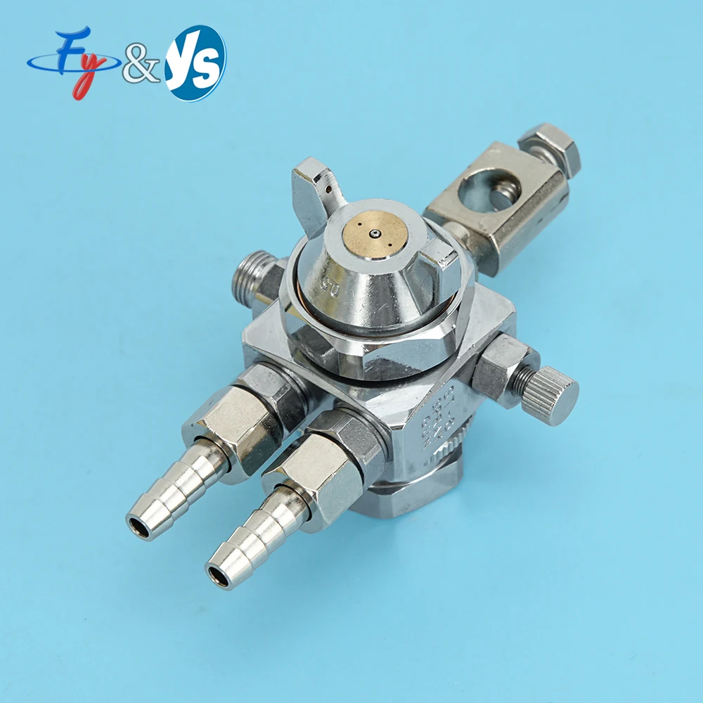 

Fu So ST-6/ST-6R Lower Air Pressure Spray Gun 0.5mm 1.0mm 1.3mm 2.0mm Nozzle, Wave Soldering Automatic Gun, Spray Gun ST6