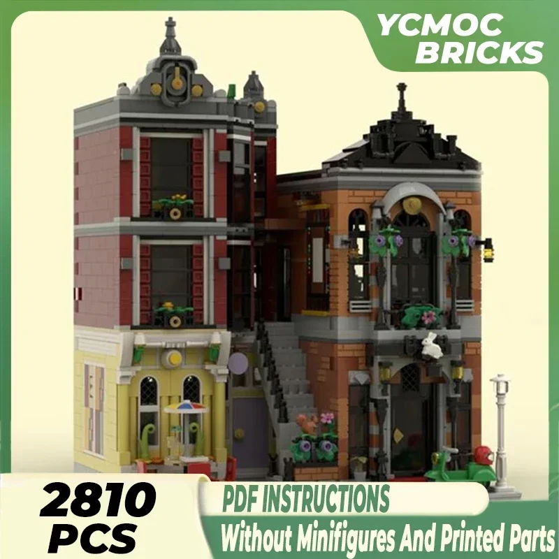 

YcmocBricks Moc Building Blocks Street View Model Series Urban Buildings10312 Technology Bricks DIY Toys For Kids Children Gifts