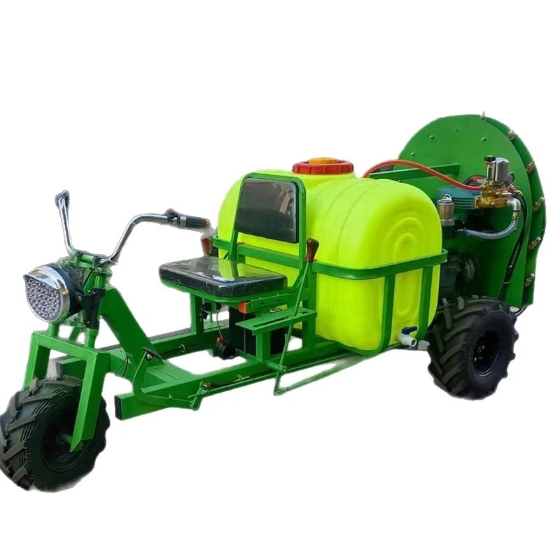 Tricycle fruit tree air delivery sprayer
