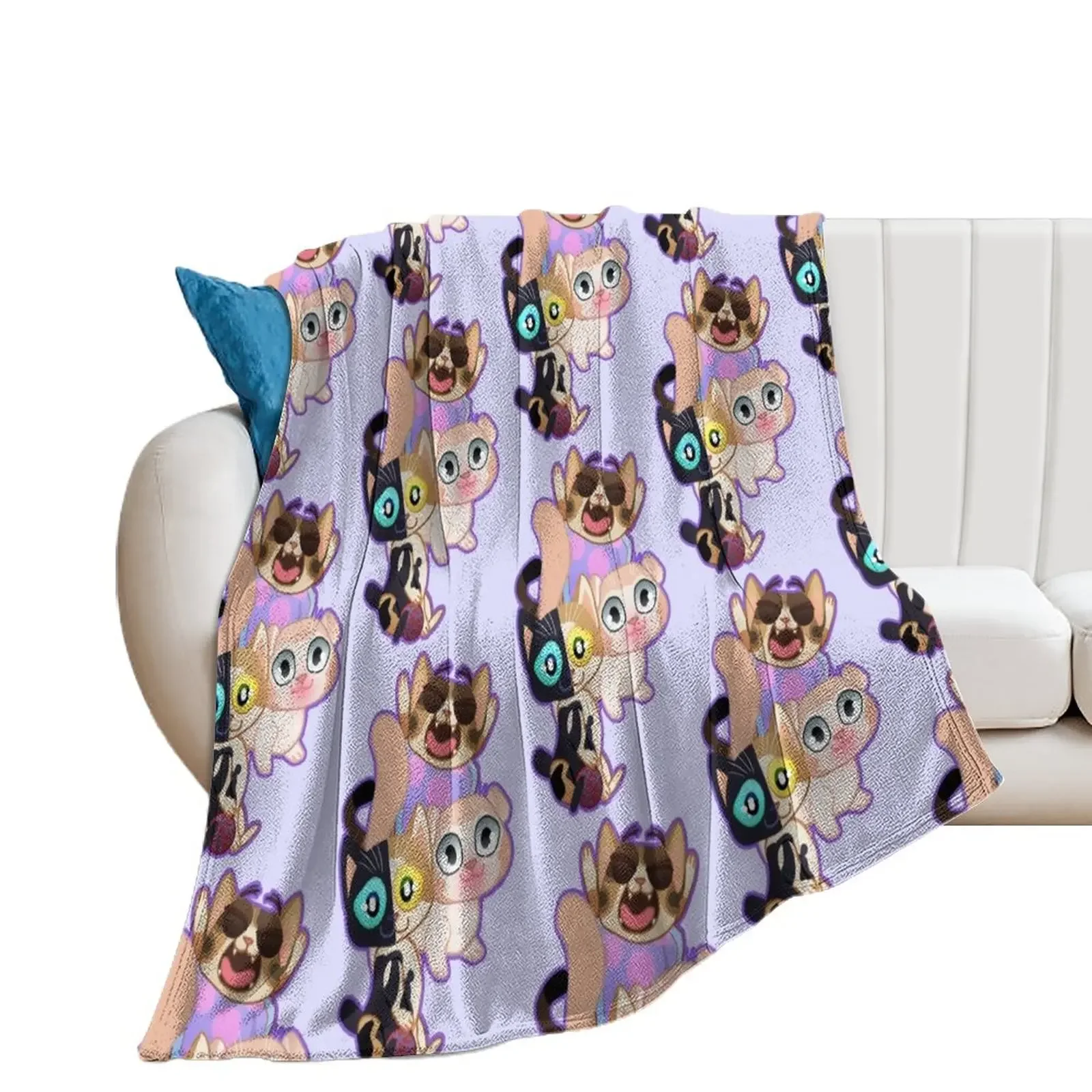 Gilbert Lucchi Suki 4 Throw Blanket Winter beds Bed covers Hairys Stuffeds Blankets