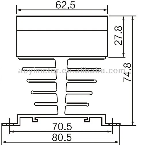 AOYI مرحلات الحالة الصلبة الصناعية SSR2-25DA