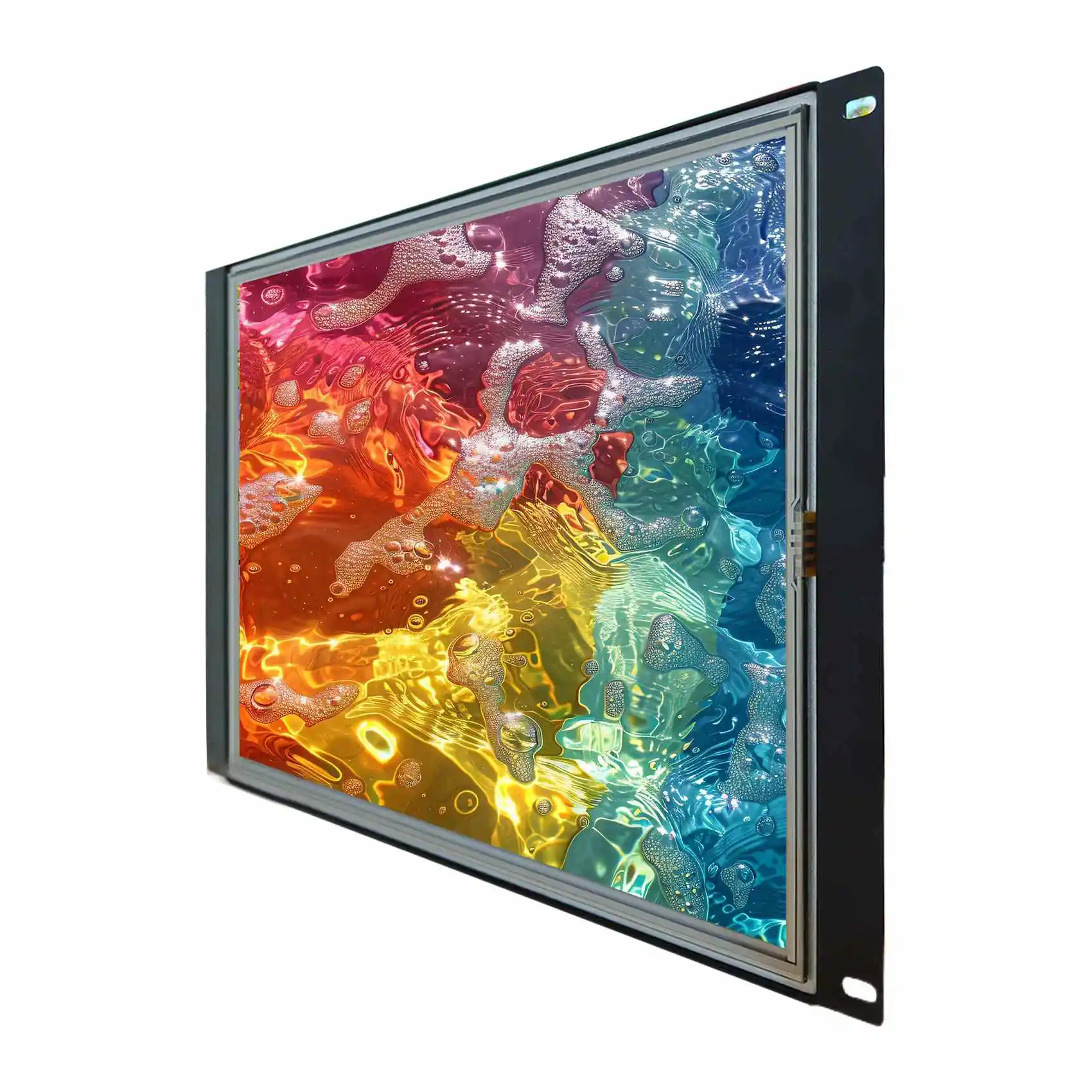15in 1024x768 Resistive Touch IPS LCD Monitor H-D USB Input Wall Mountable