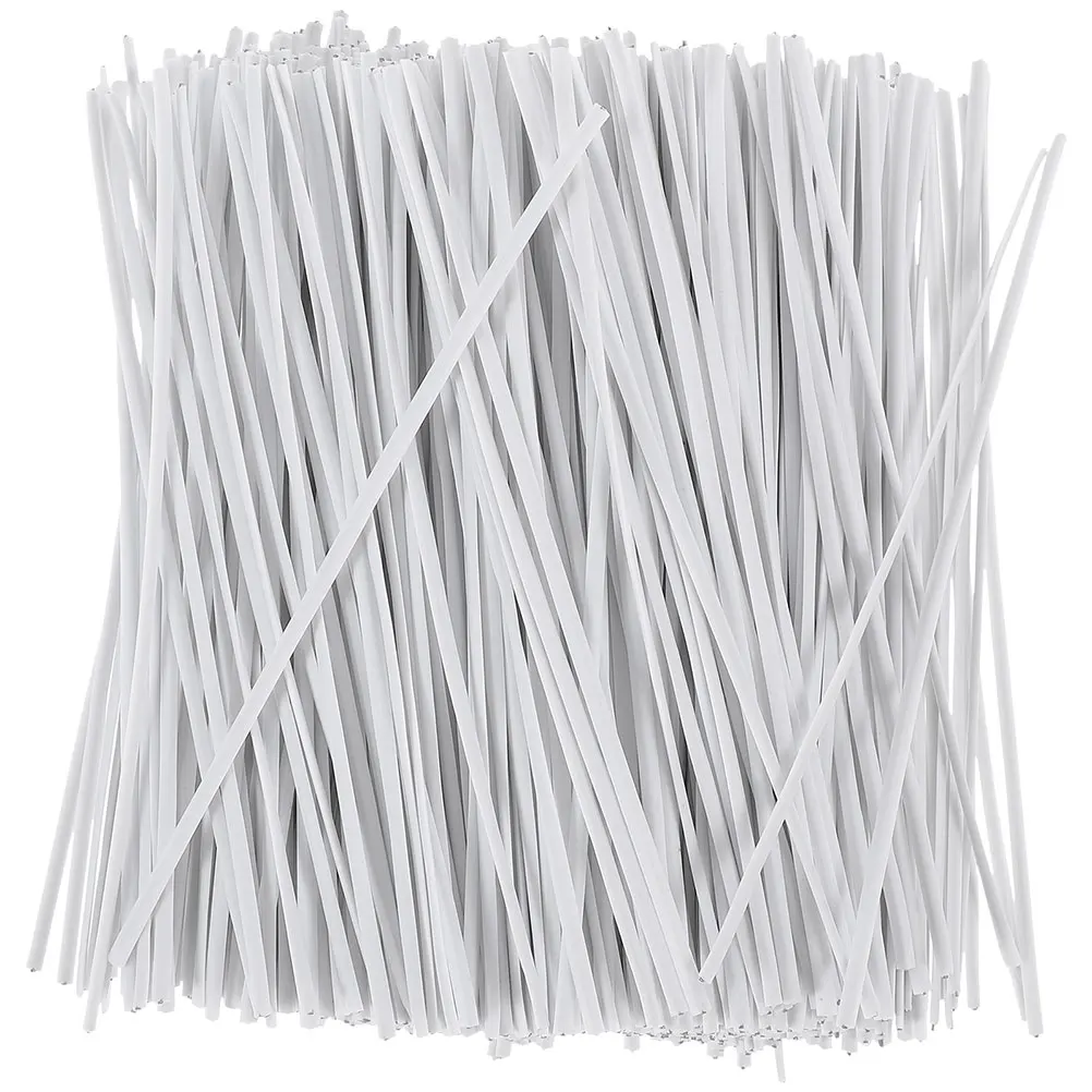 

1000 Pcs Data Cable Wire Ties Garden Fastener Fastening The Flexible Cord Management Iron Electrical Dryer Parts