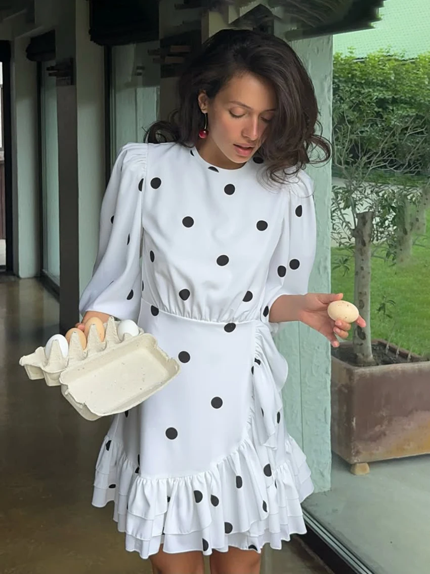 

Marthaqiqi повседневная женская одежда для сна с открытой спиной на шнуровке, пижамы с короткими рукавами, ночная рубашка с круглым вырезом, мини-платье, ночные рубашки с принтом