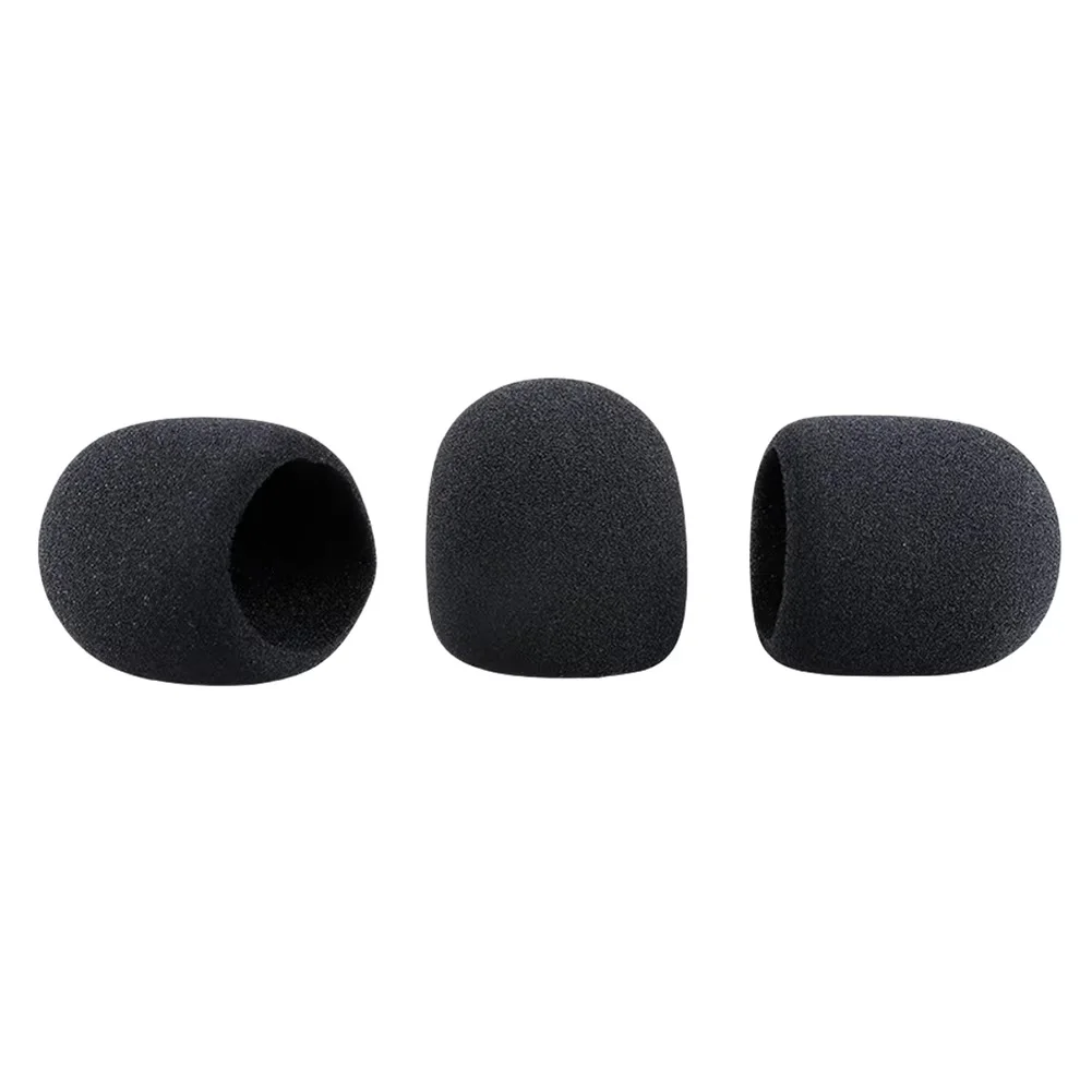 1/2/3pcs Microphone Sponge Foam Cover,Foam Microphone Windscreen,Mic Wind Cover Pop Filter for Blue Yeti Condenser Microphone