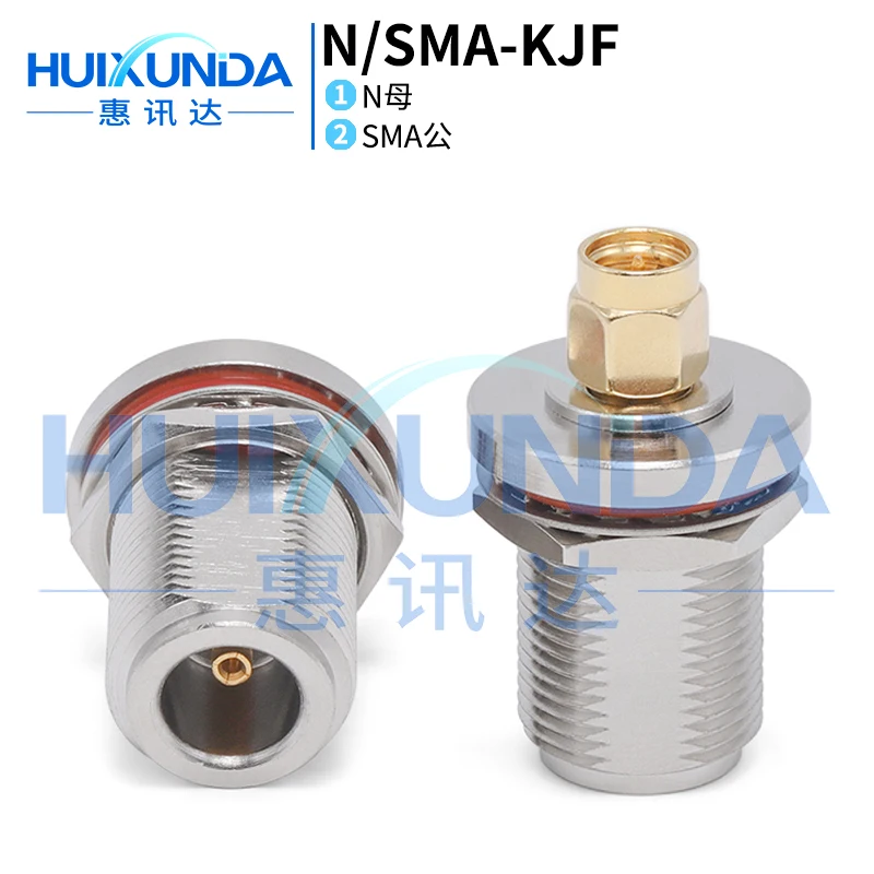 

N/SMA-KJY N female head to SMA male head with nut fixed through the wall, RF connector L16/SMA-KJY