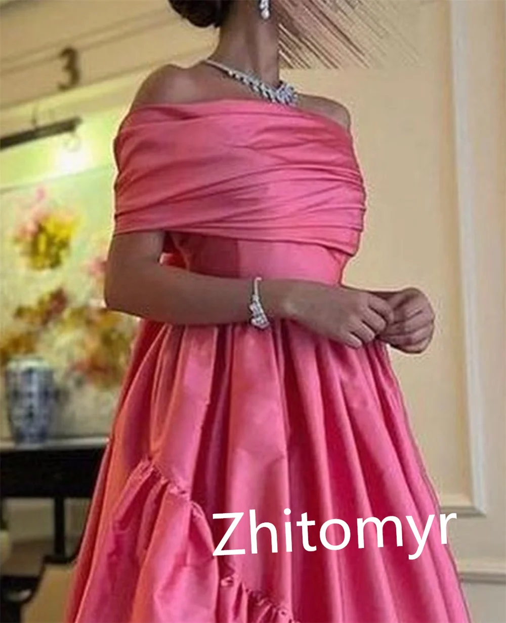 Customized Exquisite High Quality	Bateall Ball Gown Prom Dresses Draped Sweep/Brush Formal Ocassion  S vestidos de ocasião forma