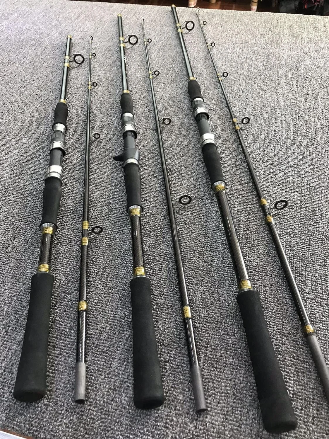 قصبة صيد كربونية فائقة الصلابة XXH مخصصة للصيد الثقيل على الطرق، قصبة تثبيت خاصة لصيد السمك الأسود في الأنهار #3