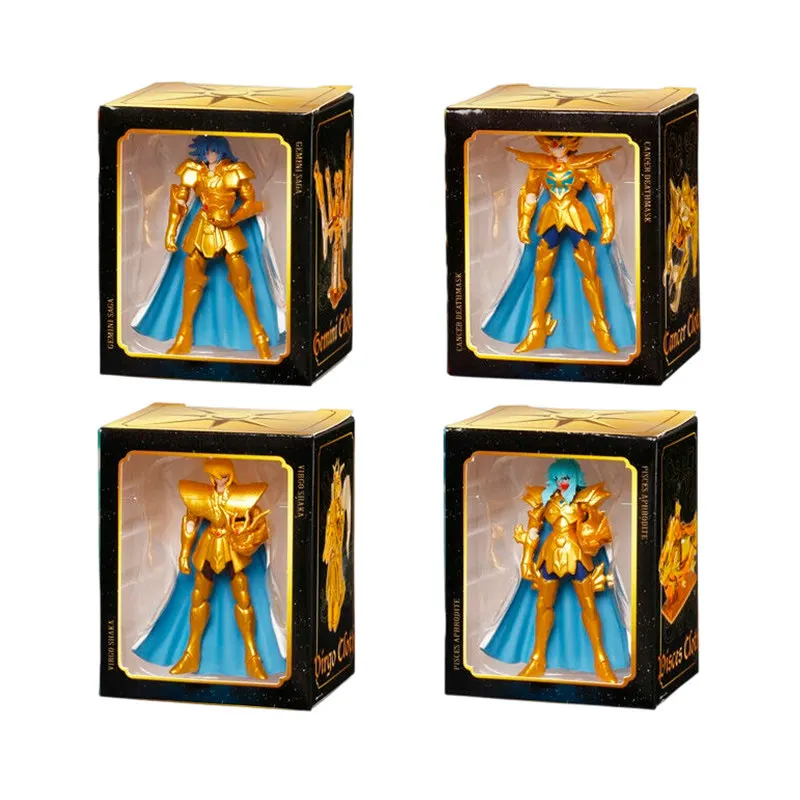 

Коллекционная мини-фигурка Bandai Saint Seiya Saint Cloth Myth Ex Gold Saint Gemini Cancer Virgo Gashapon в коробке для коллекционеров