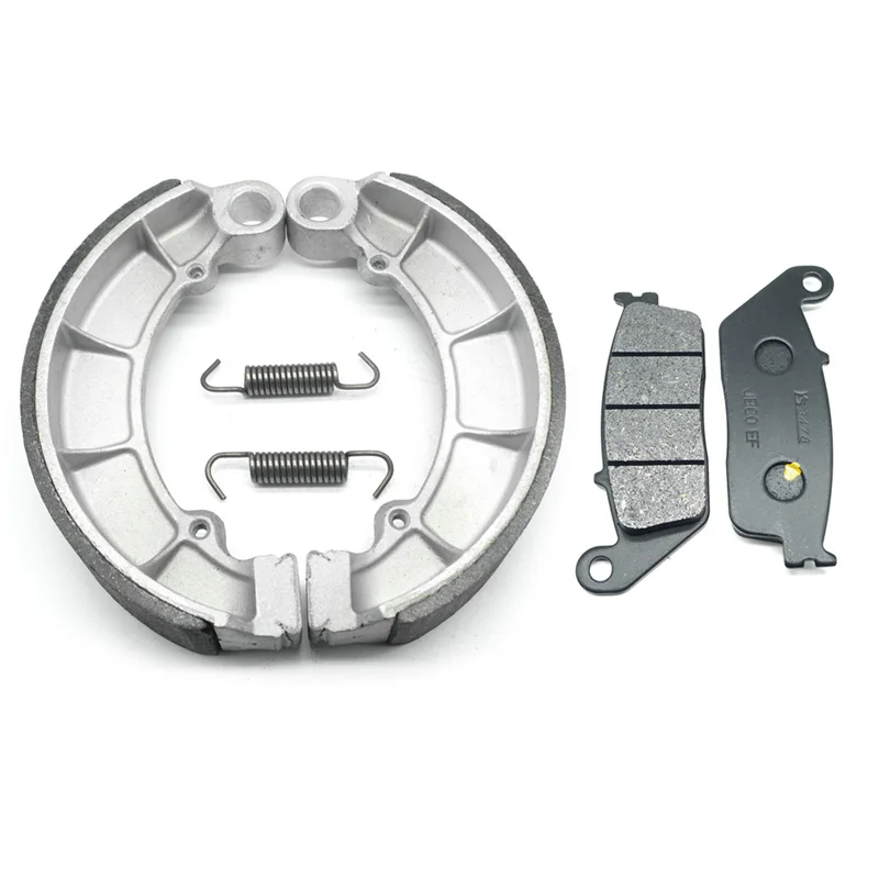 

For HONDA NV400C VT400C NV400DC VT400C2F VT400C2 VT400S VT400 CA Shadow 400 parts Motor Front Brake Pads Rear Brake Shoe kit