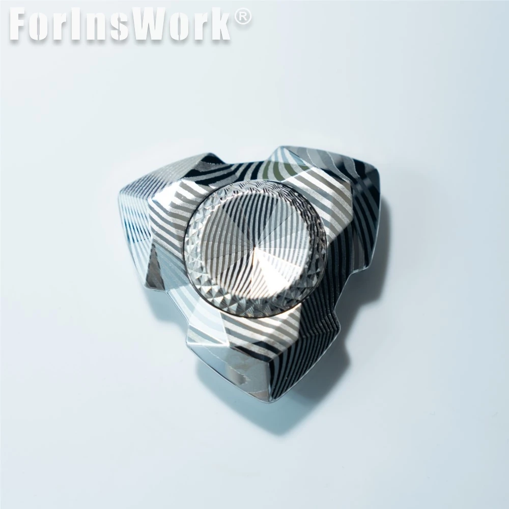 Element EDC Crystal Titanium Pulsar Spinner Fidget Spinner Stress Toys Fidget Toys Antistress For Adults Metal Fidget Toys