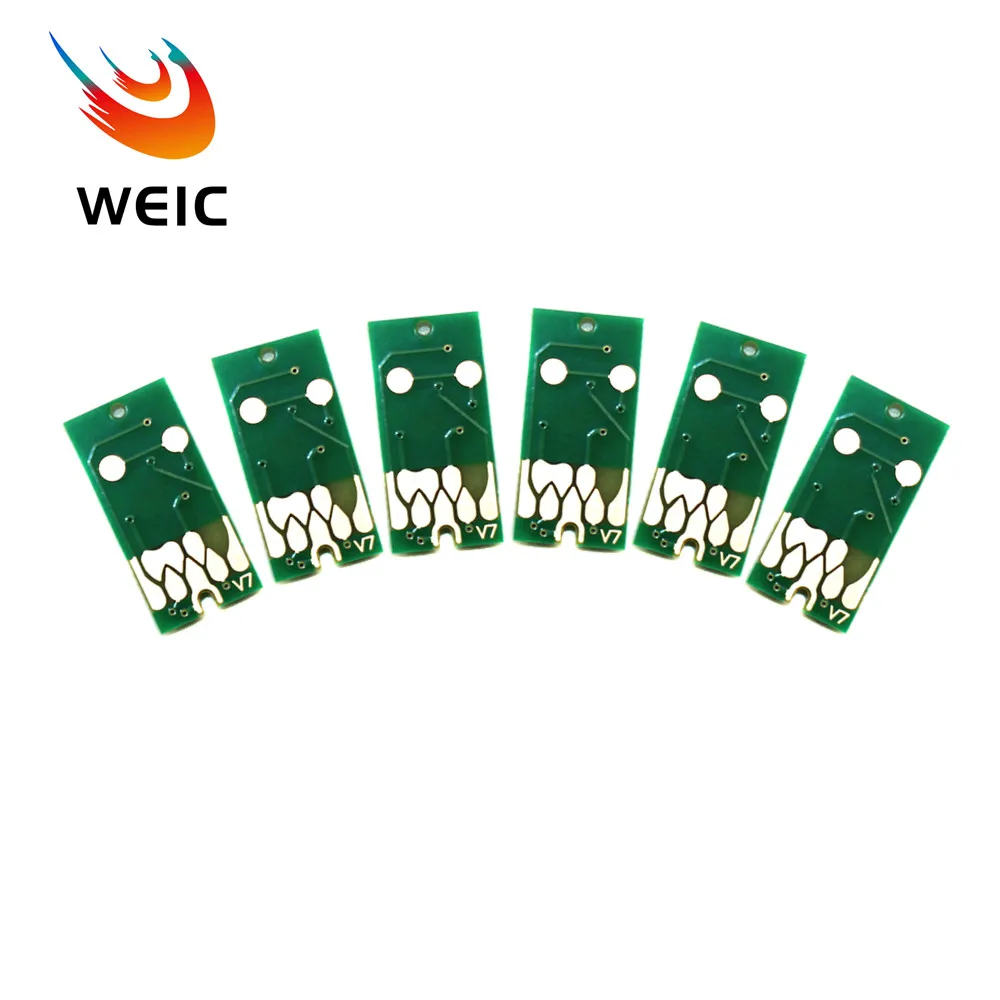 6Color/Set T0801-T0806 ARC Chip for Epson Stylus Photo PX800FW PX810FW PX820FWD PX830FWD R285 RX585 RX685 Printer