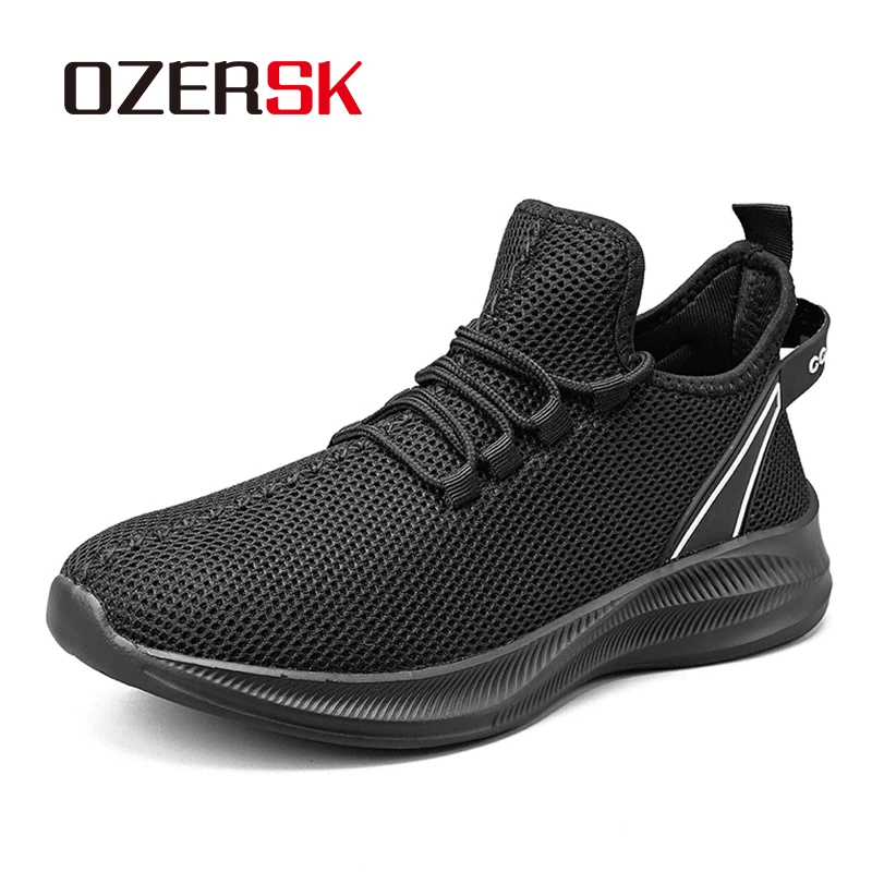 OZERSK Men's Shoe Trendy Non-Slip And Wear-resistant Breathable Rubber Outsole Material Casual Sneakers For Men Size 40-47