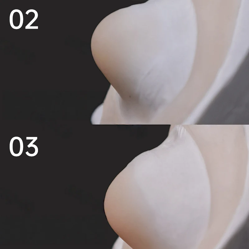 1pc Silikon Gefälschte Kinn Höhe Erhöhen Gestaltung Kinn Pad Cosplay Höhe-Verbesserung Prothetische Haut Make-Up Zubehör