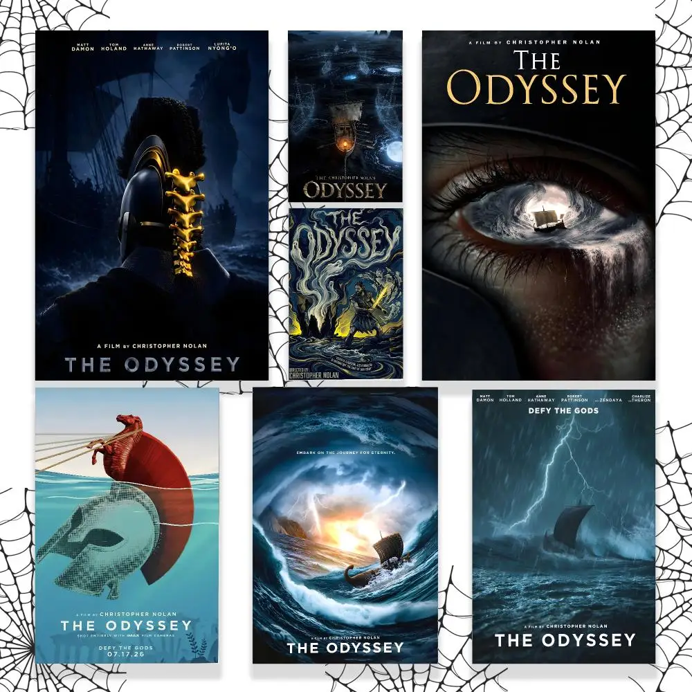 Novel T-The Odyssey Poster Graphic Wall Art Poster HD Waterproof PP Paper Print for Bedroom Living Room Office Decor Gift