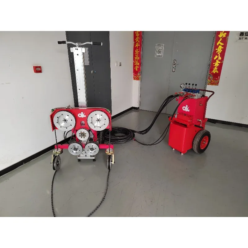 Factory Direct Sale Electric 25KW Hydraulic Concrete Cutting Diamond Wire Saw Machine