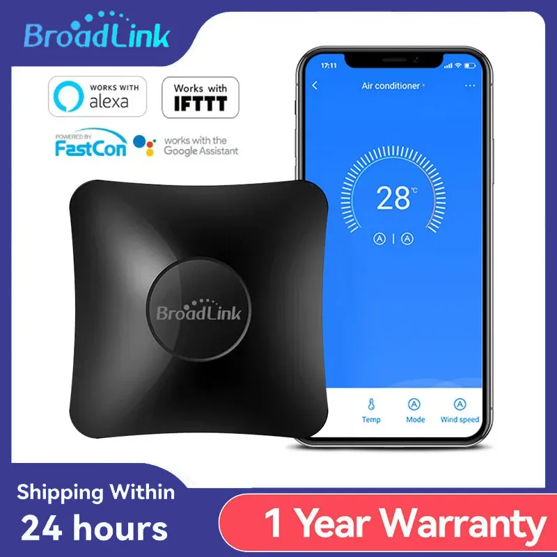 BroadLink RM4 Pro evrensel uzaktan kumanda RF denetleyici IR anahtarı akıllı ev Alexa Google yardımcısı çalışır